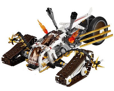 NEW LEGO NINJAGO 9449 ULTRA SONIC RAIDER VEHICLE ONLY NO BOX NO 