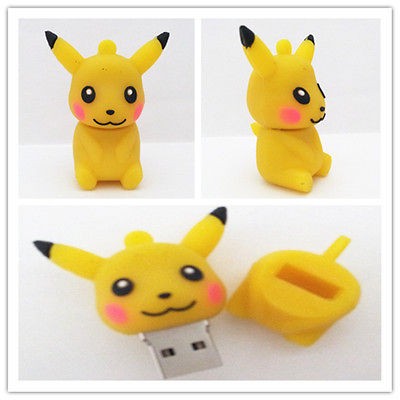   Pikachu 2.0 USB Flash Memory Pen Thumb Drive Stick 4/8/16GB MS072