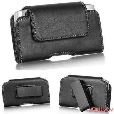 for NOKIA LUMIA 710 PREMIUM H LEATHER PROTECTIVE PHONE POUCH ROTATE 