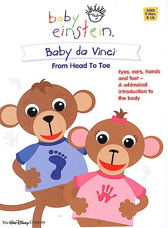 Baby Einstein   Baby da Vinci From Head To Toe DVD New Sealed