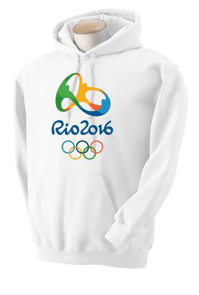 Olympic Hoodie and Sweatshirt Rio 2016 Shirts By Rock S,M,L,XL,2XL,3XL 