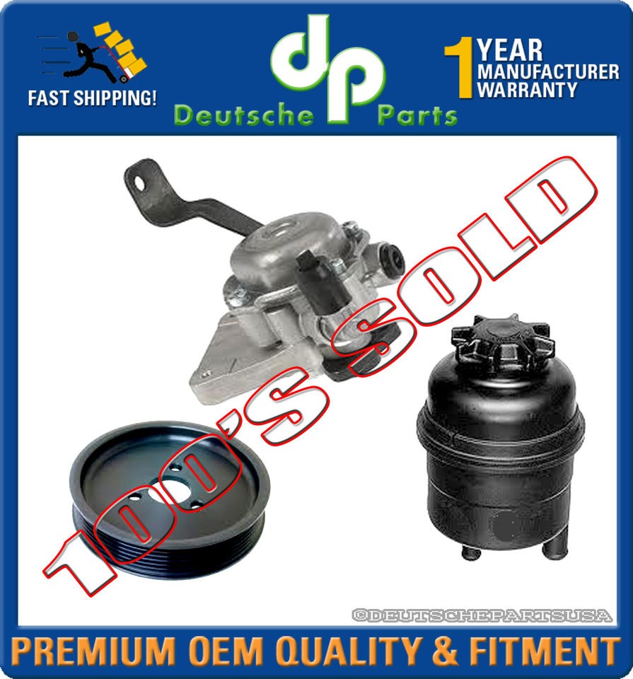 BMW E46 323i 325i 328Ci 330i Power Steering Pump LF 20 P/S PULLEY 