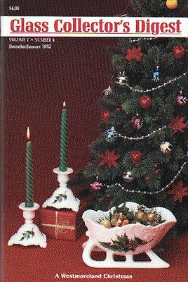 glass digest dec jan 92 monart fostoria bells fry one day shipping 