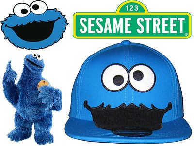 cookie monster snapback in Clothing, 