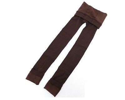 New Womens Winter Thick Warm Leggings Skinny Pants Footless Tights 