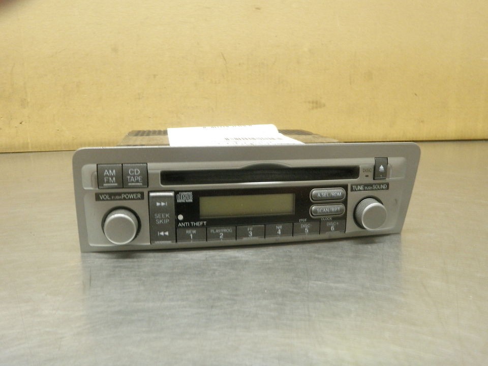 2004 2005 honda civic cd player radio oem 0660993 time