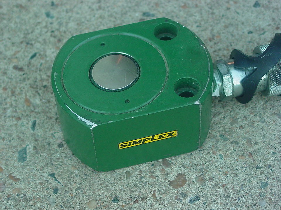 simplex rfs20 20 ton flat jack cylinder enerpac time left