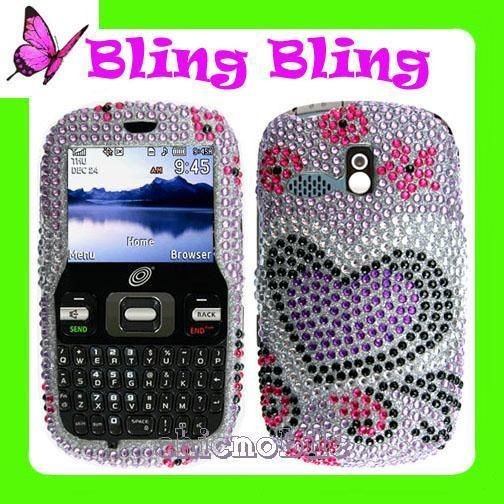   HEART STRAIGHT TALK NET 10 Case Cover for Samsung R355C R355 355C