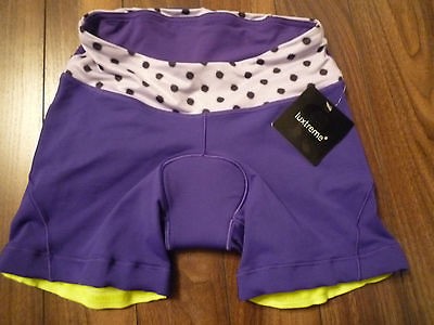 NWT Lululemon Velo Vixen Short Bruised Berry High Noon Lilac Black 