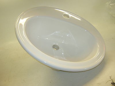 Kohler K 2196 1 Pennington 20 Drop In Bathroom Sink with Single Hole 