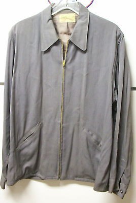 large vintage gabardine ricky jacket by sport pal