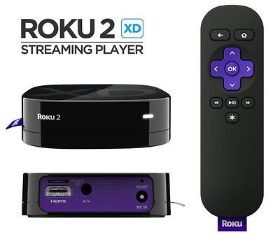 roku 2xd digital hd media video streamer 500 channels time