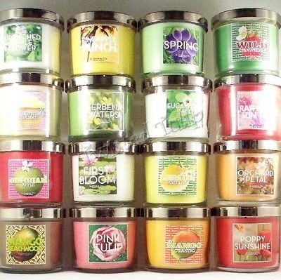 Bath & Body Works / Slatkin & Co. ♥40 HR   4 oz. Candle♥ YOU PICK