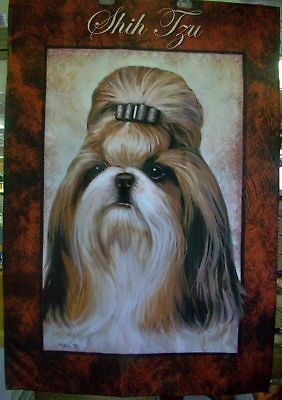 shih tzu dog breed 29 x 43 full size decorative