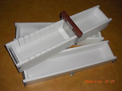 lb soap molds bar slicer mold set wood