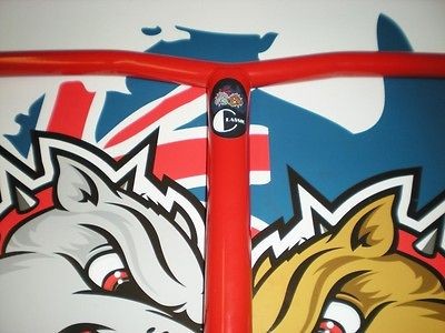 mutts classic red scooter bar 550mm mgp razor yak pro