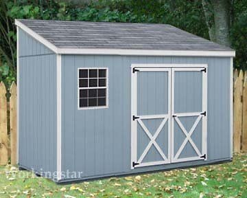 x10 slant lean to style shed plans see samples