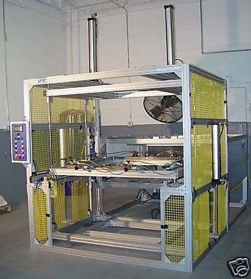   VACUUM FORMING MACHINE 48X48 THERMOFORMING DUAL HEAT 2 PLATEN