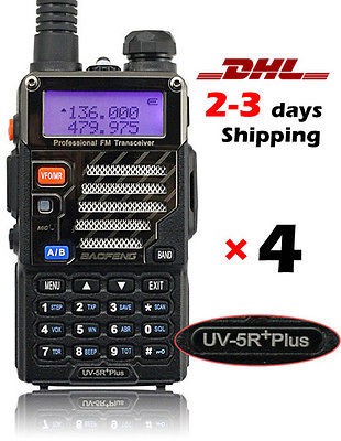   BaoFeng * UV 5R+ Plus * 136 174/400 480 MHz FM Ham Two way Radio