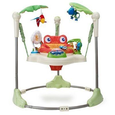 NEW Fisher Price Rainforest Jumperoo Baby Jumper Walker Bouncer 