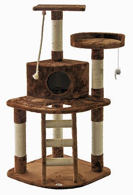 gopetclub f49 cat tree house condo scratcher furniture time left