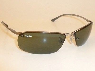 New RAY BAN Sunglasses TOP BAR Gunmetal Frame RB 3183 004/71 Gray 