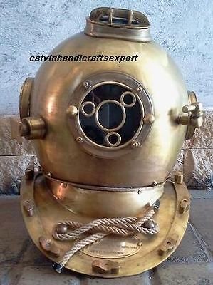 SCUBA MARK V antique old patina finishing in 12 kg design divers 