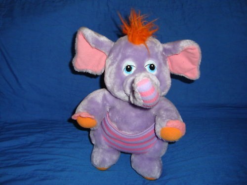 wuzzles eleroo vintage 80 s plush wuzzle elephant 12 from