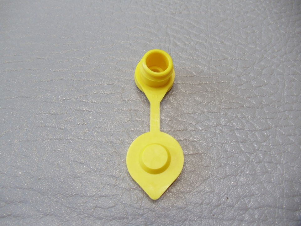 Yellow Vent Cap Gas Can Fuel Jug Plug Blitz Wedco Scepter Essence 