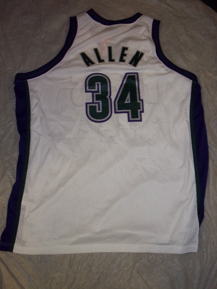 ray allen milwaukee bucks jersey in Basketball NBA