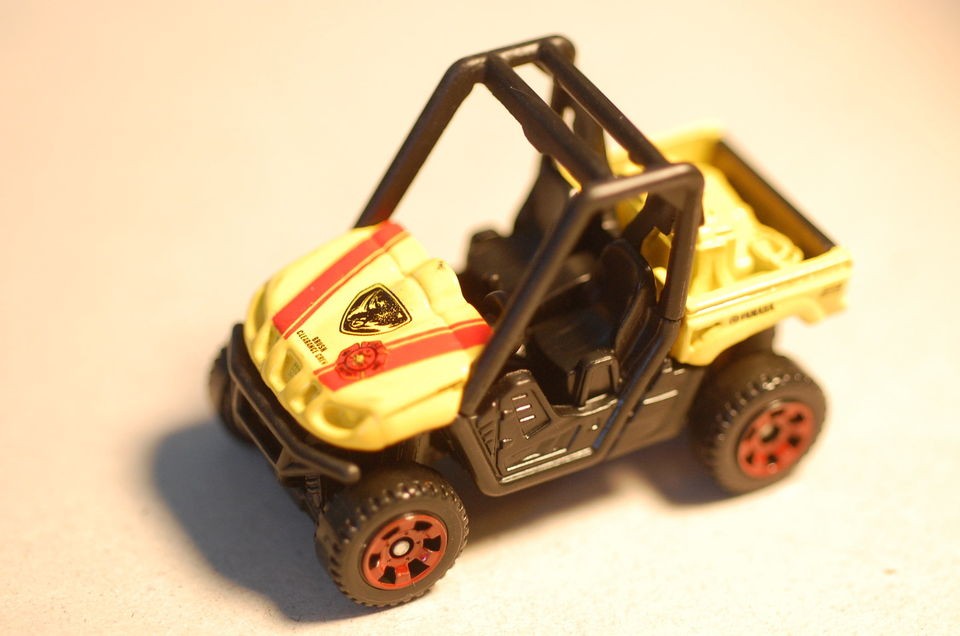 2012 Matchbox 09 Yamaha Rhino Brush Fire Clearance Fire Department 