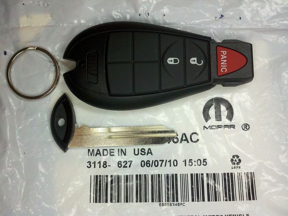 08 11 DODGE FOBIK SMARTKEY KEYLESS ENTRY REMOTE {PLU Z}(Fits Dodge 