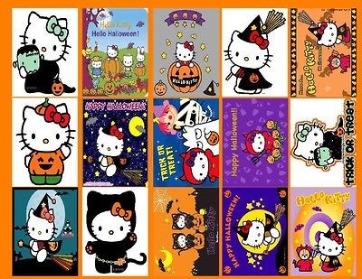 HELLO KITTY HALLOWEEN #1 OF 2 PHOTO FRIDG MAGNETS