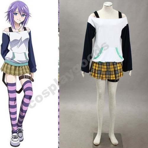 newest rosario and vampire mizore shirayuki cosplay costume from china