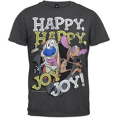 ren and stimpy hopping joy soft t shirt more options