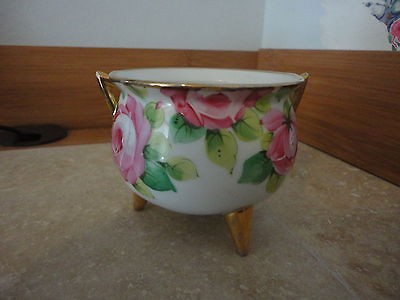 vintage prov saxe footed sugar cream dish 