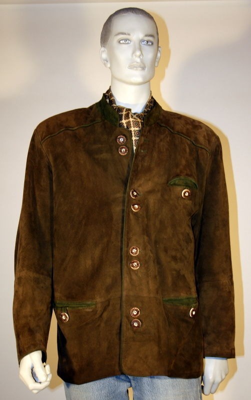 DISTLER BUCKSKIN JACKET LEATHER GIACCA D 50 / UK US 40 / M jaqueta 