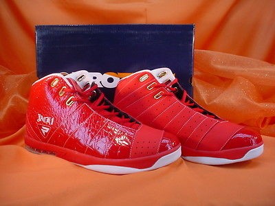 NEW PROTEGE STEPHEN JACKSON Stak VOL.2 RED MENS TENNIS SHOES Size 14 