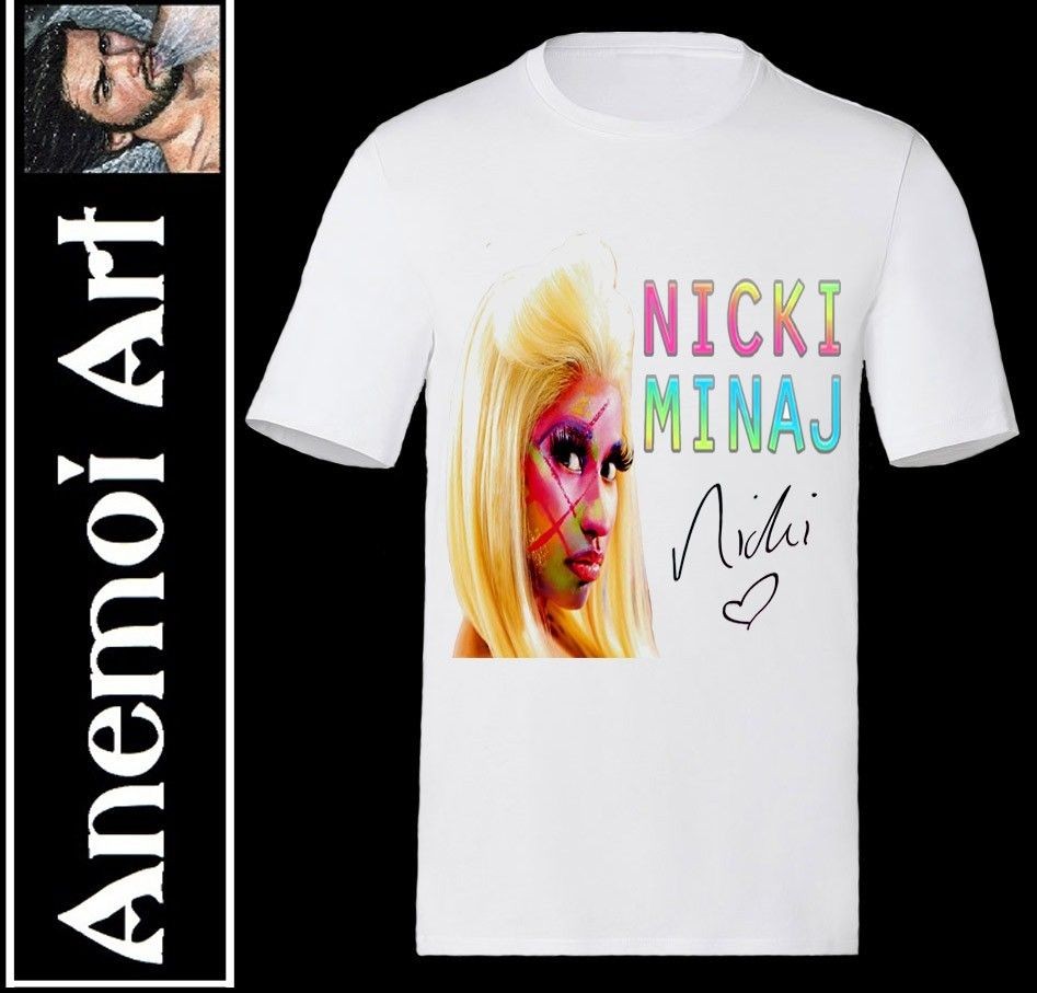 Nicki Minaj ROMAN SIGNED autographed T shirt T Shirt secret santa 