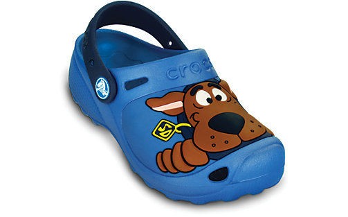 CROCS SCOOBY DOO 2 SEA BLUE NAVY INFANT CLOGS Children 6/7,8/9,10/11