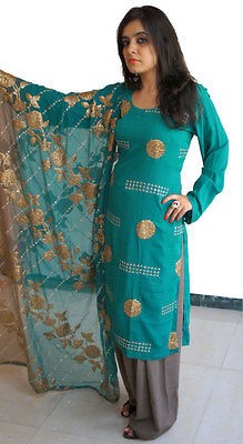   Exclusive Designer salwar kameez Punjabi suit wedding Indian Dress