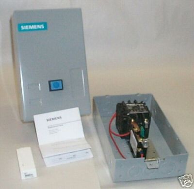 Siemens WS2/3 2301P 1 Phase 2 3 HP Mag Starter NEMA 1 Enclosure 208 