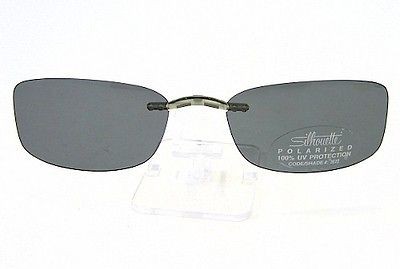 SILHOUETTE Titan Next Generation III 5065 Polarized Gray Clip On