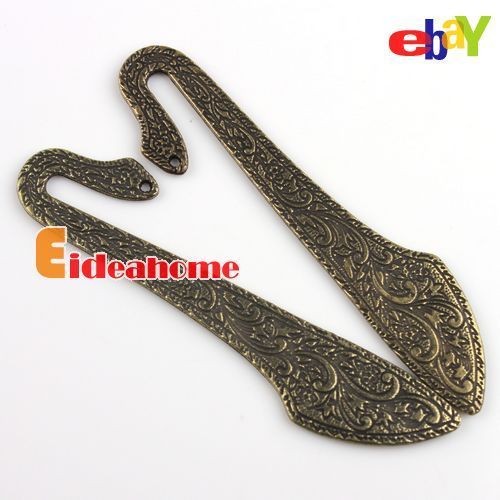 50x Wholesale Flower Bookmarks to Bead Antique Bronze Antique 160370 