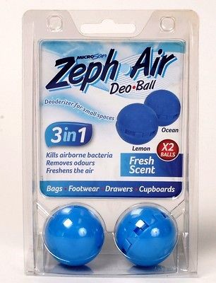 pack Deodorant balls,lockers,shoes,trainers,odours,freshener 