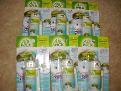 24 air wick mini refills new fresh waters scent new