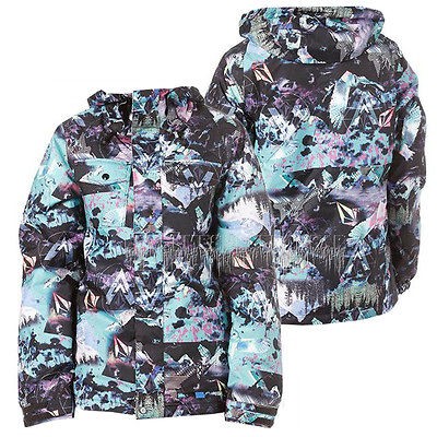 VOLCOM Womens 2013 Snowboard Snow Owl GENERA INSULATED JACKET LARGE