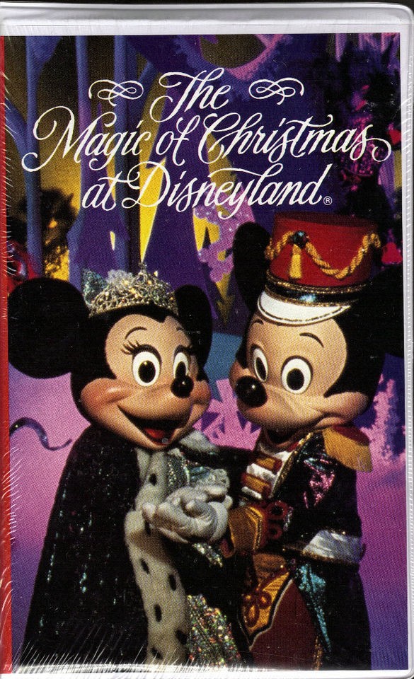 THE MAGIC OF CHRISTMAS AT DISNEYLAND​.NEW SEALED OOP SOUVENIR 