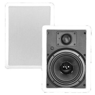 In Wall Ceiling Home Theater Solutions Speakers Pair TSS6W