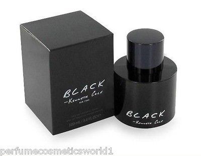 BLACK KENNETH COLE MEN COLOGNE 3.4 OZ 100 ML EDT SPRAY NIB SEALED